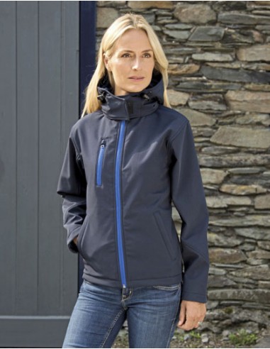 RES-R230F-Womens TX Performance Hooded Soft Shell Jacket